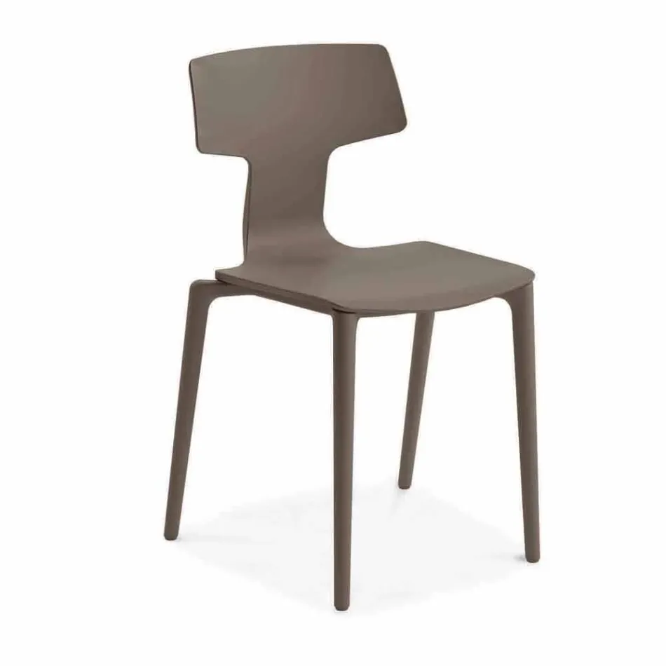 Karrige polipropileni të stileve në natyrë të bëra në Itali, 4 copë - Claribel Viadurini