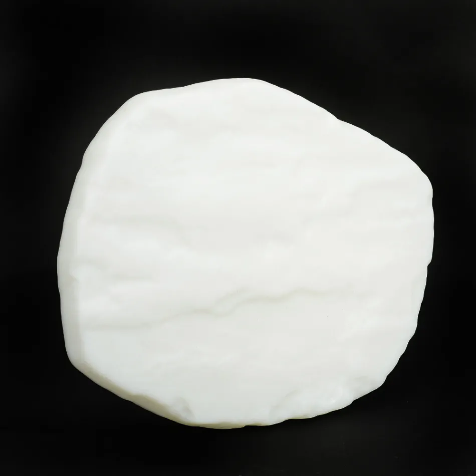 Garden Steplight në formën e gurit Fluo Made in Italy 4 Copë - Guri Viadurini