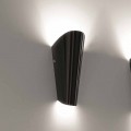 Dritë prej xhami të punuar me dorë Selene Bloom dritë 12x11xH28 cm, e bërë në Itali