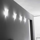 Dritë qelqi e punuar me dorë Selene Bloom në Itali 12x11 H 28 cm Viadurini