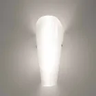 Dritë qelqi e punuar me dorë Selene Bloom në Itali 12x11 H 28 cm Viadurini