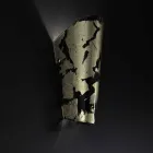 Dritë prej qelqi të punuar me dorë Selene Bloom në Itali 12x11 H28cm Viadurini