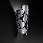 Dritë prej qelqi të punuar me dorë Selene Bloom në Itali 12x11 H28cm Viadurini