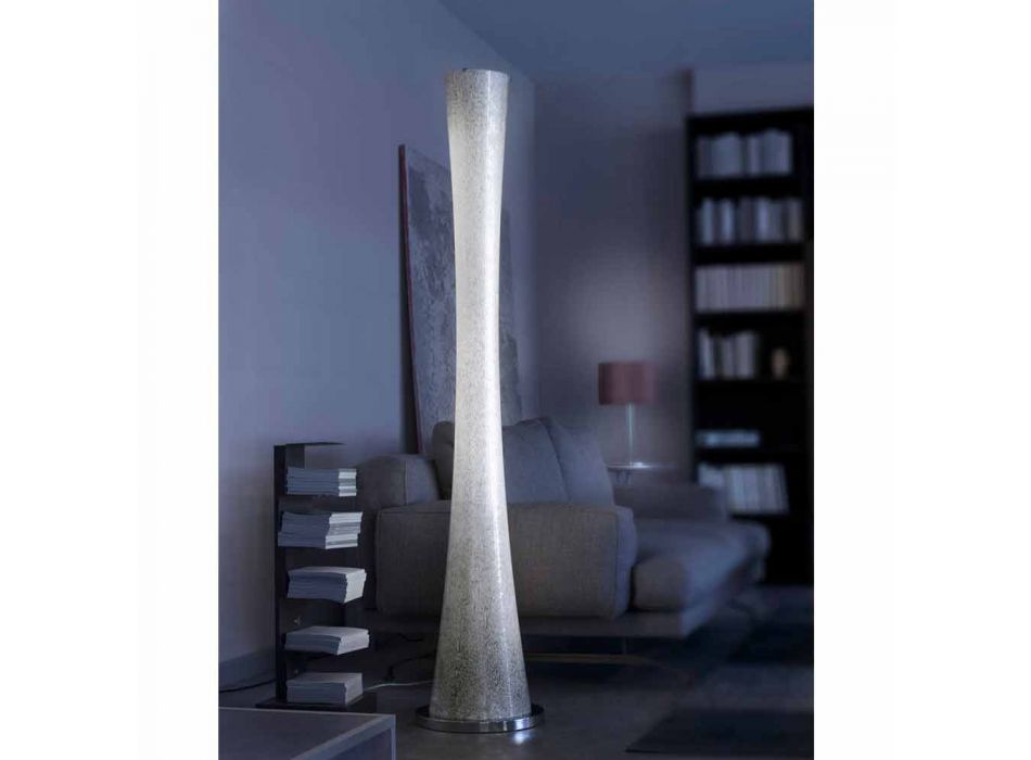 Selene Hourglass lulëzon dyshemenë prej xhami glass36 H175cm Viadurini
