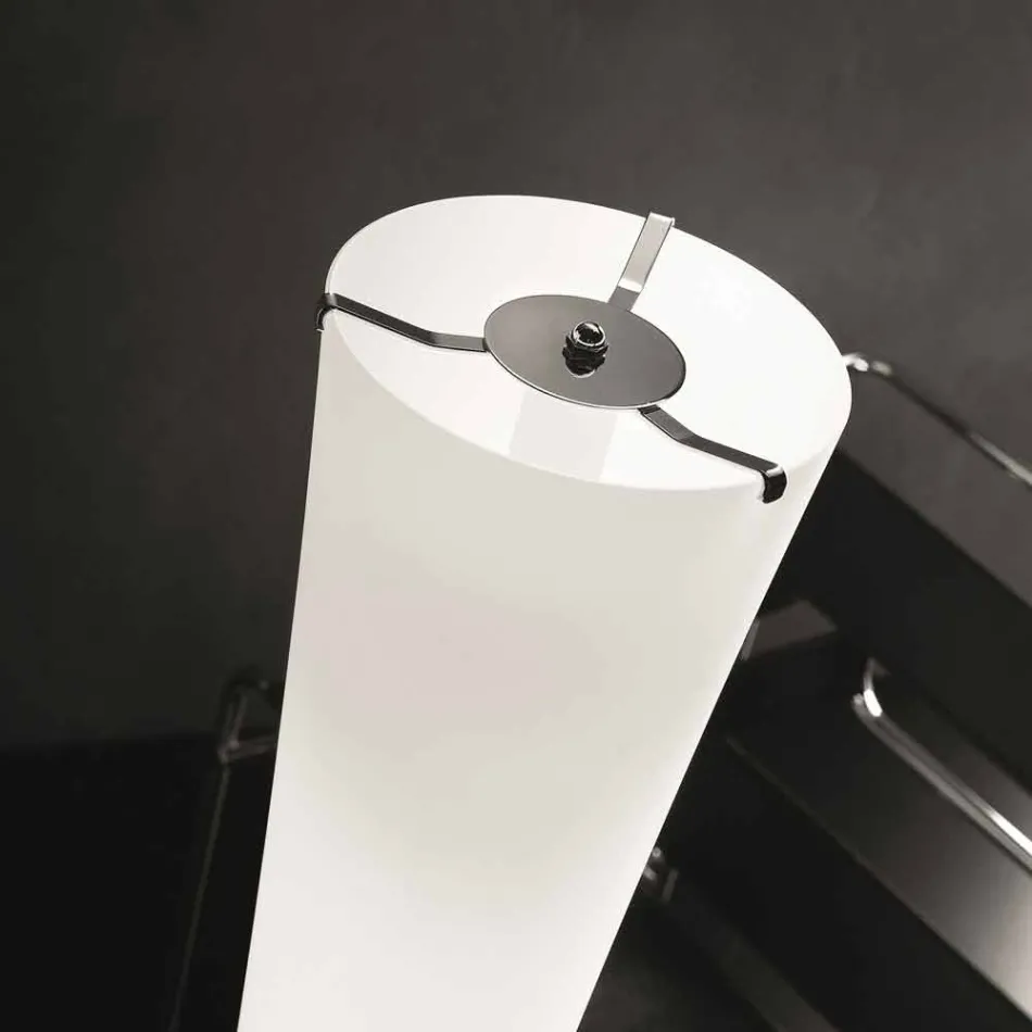 Selene Hourglass lulëzon dyshemenë prej xhami glass36 H175cm Viadurini