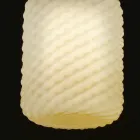 Selene Domino llambë varëse prej xhami në lulëzim Ø21 H 27/140 cm Viadurini