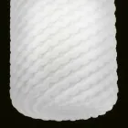 Selene Domino llambë varëse prej xhami në lulëzim Ø21 H 27/140 cm Viadurini