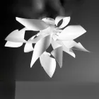 Llambë tavani metalik Selene Ginger prodhuar në Itali H50 H35cm Viadurini