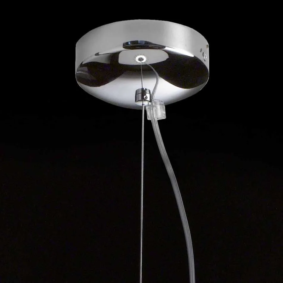 Selene Kluvì llambë varëse xhami në lulëzim Ø19 H 27 / 150cm Viadurini