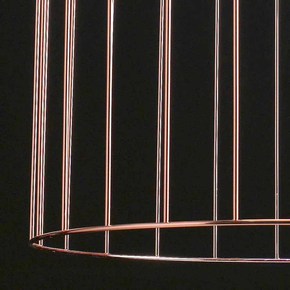 Selene Kluvì llambë varëse xhami në lulëzim Ø54 H 70 / 200cm Viadurini