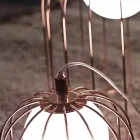 Selene Kluvì xhami në lulëzim dhe llambë metalike Ø19 H 27cm Viadurini