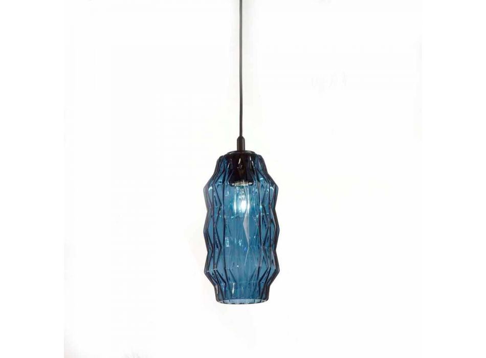 Selene Origami llambë varëse prej xhami në lulëzim H16 H 30 / 140cm Viadurini