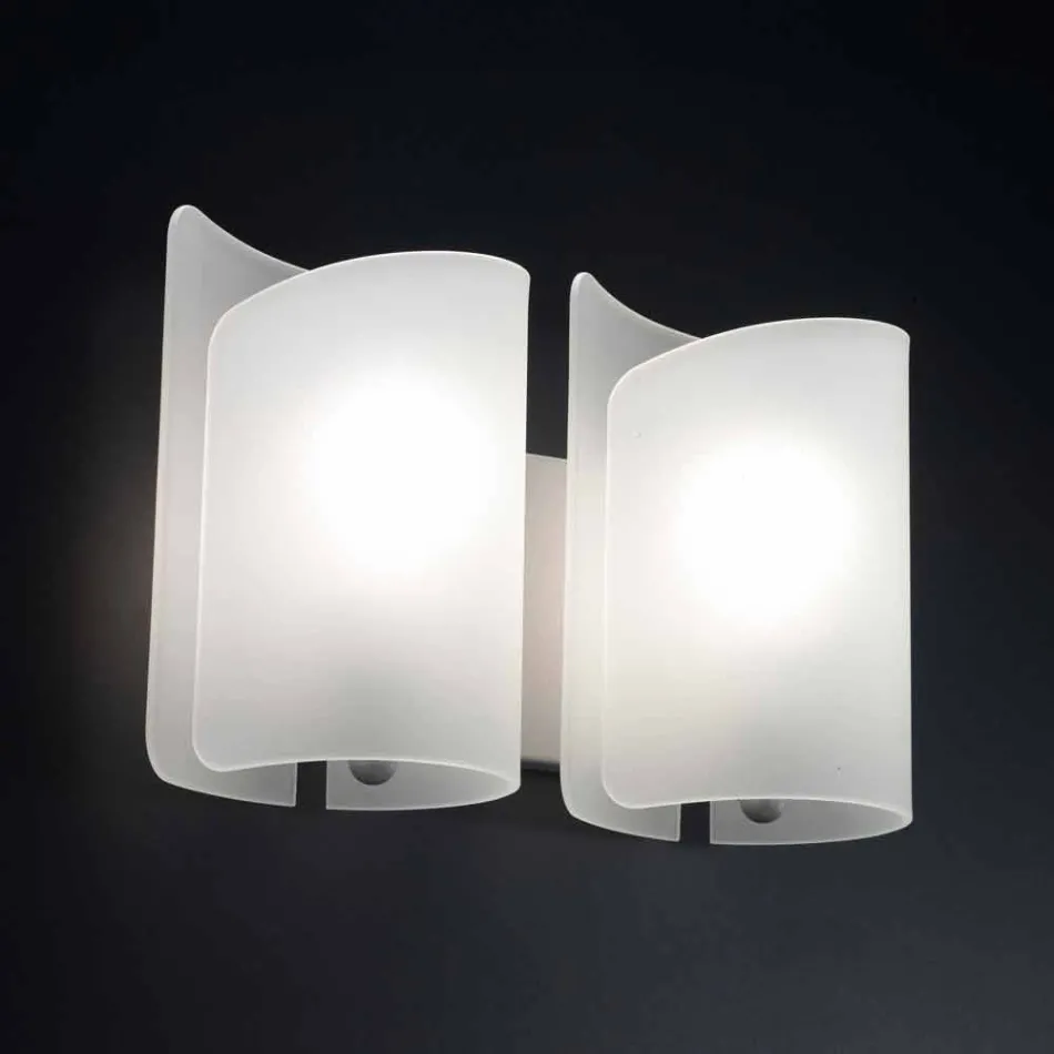 Selene Papiro krem i mbuluar me krem akrilik 34x14 H25cm i bërë në Itali Viadurini