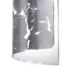 Selene Papiro llambë varëse moderne në kristal Ø 15 H 125cm Viadurini