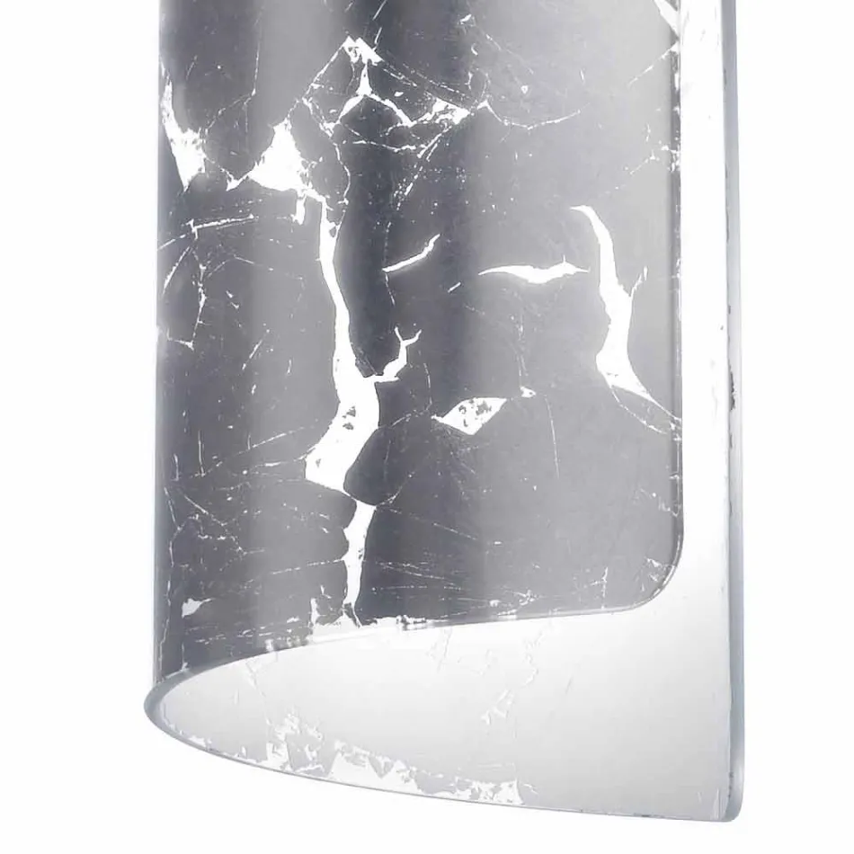 Selene Papiro llambë varëse moderne në kristal Ø 15 H 125cm Viadurini