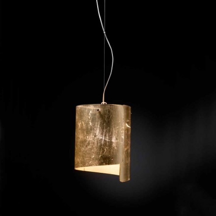 Selene Papiro llambë varëse moderne në kristal Ø26 H 125cm Viadurini