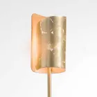 Llambë dyshemeje e projektimit Selene Papiro në kristal Ø15 H 180cm Viadurini