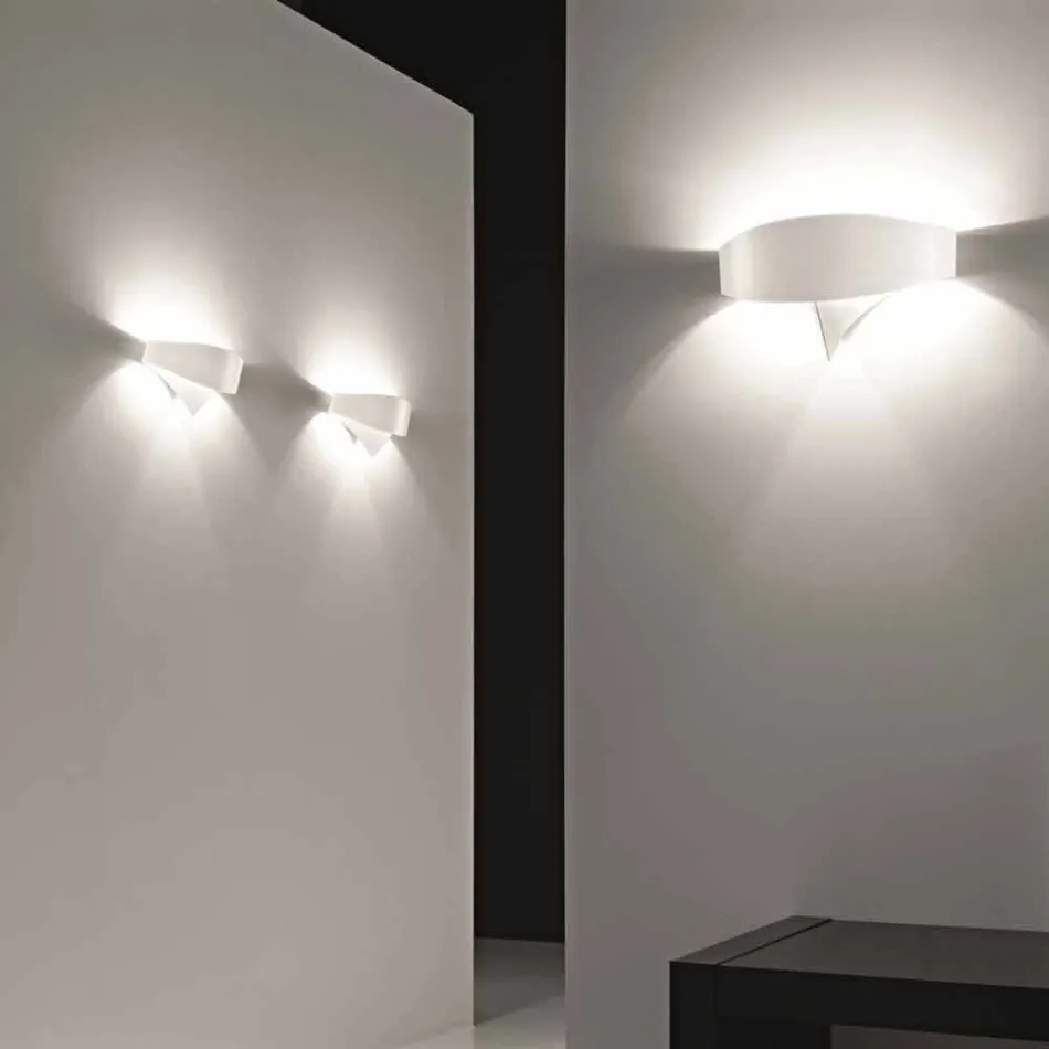 Selene Scudo aplikative në çelik të pikturuar me një dizajn modern Viadurini