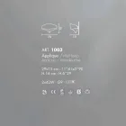 Selene Scudo aplikative në çelik të pikturuar me një dizajn modern Viadurini