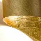 Llambë muri moderne Selene Scudo e bërë në Itali 29x15xH16 cm Viadurini