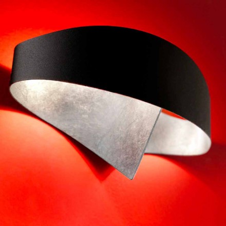 Selene Scudo llambë muri dy-ton në dizajn modern 29x15xH16 cm Viadurini