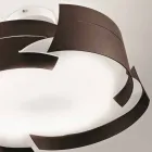 Llambë tavani projektuesi Selene Vultur Ø59.5 H 25cm e bërë në Itali Viadurini