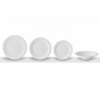 24 Pllaka Elegante Darke në Projektimin e Porcelanit të Bardhë - Doriana