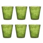 Seti i 6 gotave me xham të çelur me një model modern - Pumba Viadurini