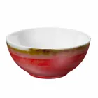 Shërbim 6 tas me akullore dhe 2 tas me porcelan me ngjyra - Rurolo Viadurini