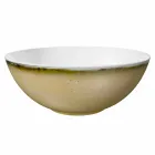 Shërbim 6 tas me akullore dhe 2 tas me porcelan me ngjyra - Rurolo Viadurini