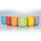 Syze uji qeramike me vazo me ngjyra Set 12 Copë - Abruzzo Viadurini