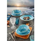 Syzet me xham me ngjyra të vendosura 6 copë Dizajn modern - Timon Viadurini