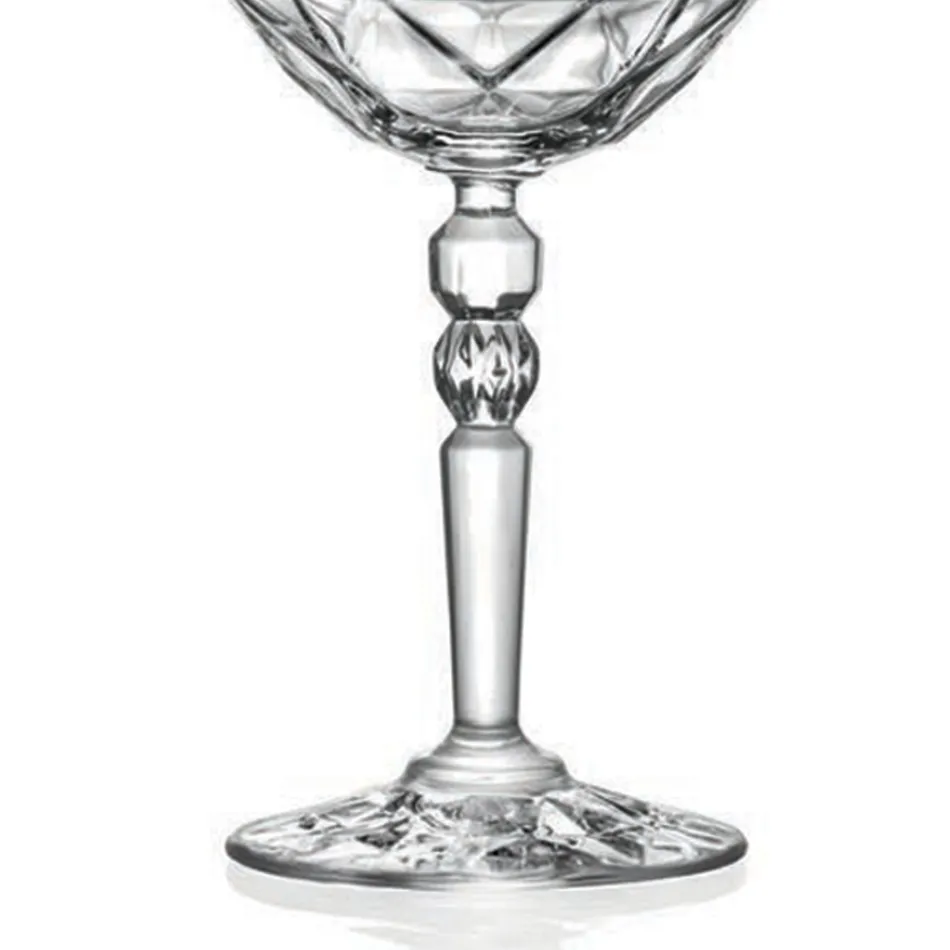 Set Aperitiv në Kristal Ekologjik Italian 12 Pjesë - Bromeo Viadurini
