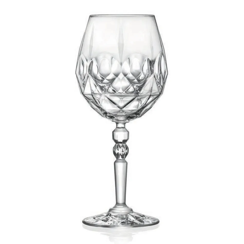 Set Aperitiv në Kristal Ekologjik Italian 12 Pjesë - Bromeo Viadurini