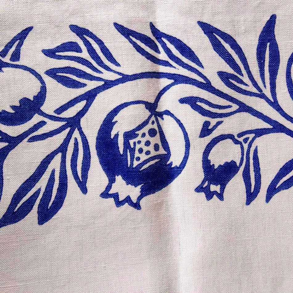 Printime me dorë të Shërbimit të Mëngjesit Artizanal Italian në Fabrics Ancient - Markat Viadurini