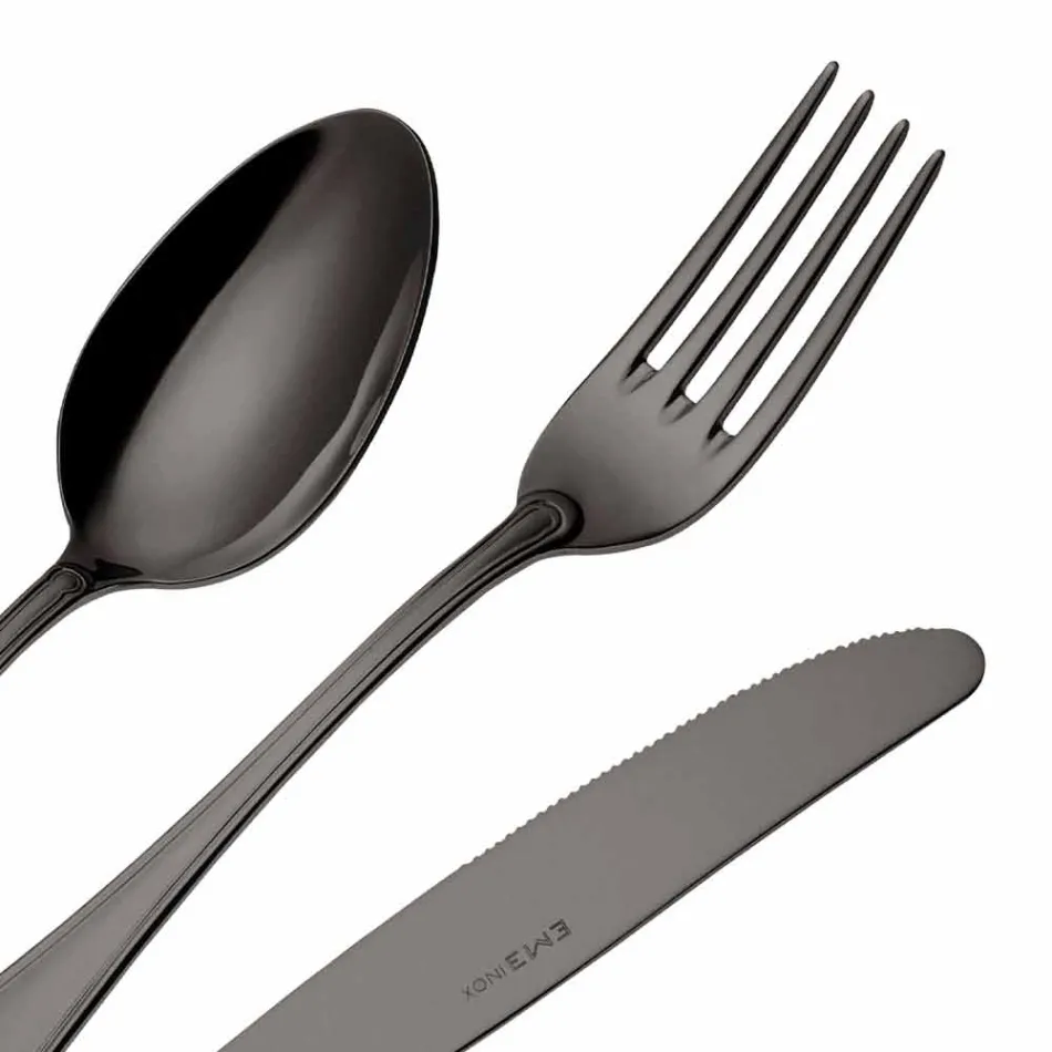 Set i plotë i takëmeve prej çeliku të pandryshkshëm me dizajn luksoz 24 copë - Shef Viadurini