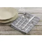 Takëm shërbimi të plotë në modelin e çelikut të satenit 24 copë - fantazi Viadurini