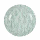 Shërbim i plotë i tryezës në Porcelani me ngjyra 18 copë - Indonezi Viadurini