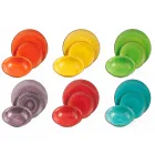 Takëm me pllaka me ngjyra 18 copë në gur prej guri modern - Abruzzo Viadurini