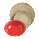 Takëm me pllaka me ngjyra 18 copë në gur prej guri modern - Abruzzo Viadurini