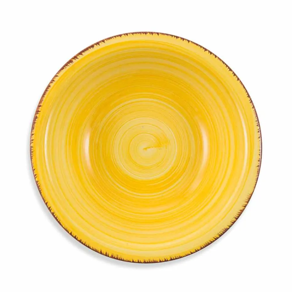 Takëm me pllaka me ngjyra 18 copë në gur prej guri modern - Abruzzo Viadurini