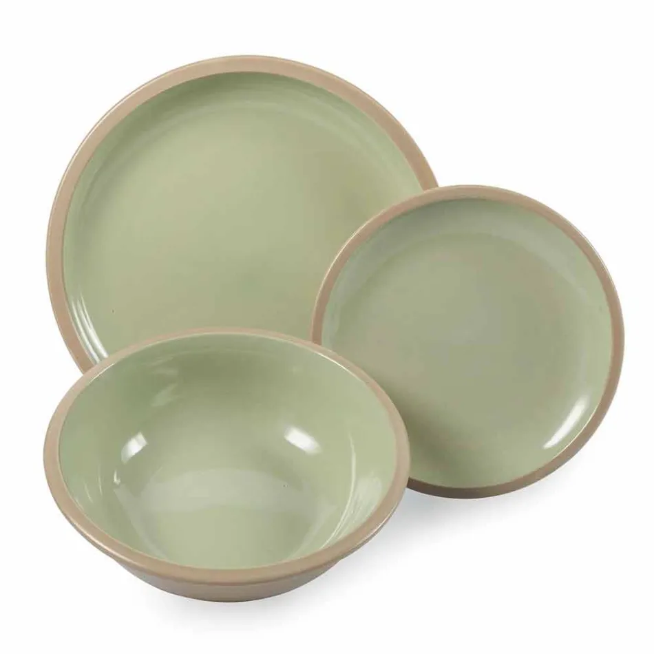 Vendosja e darkave vendosni pllaka me ngjyra 18 Dizajn të plotë 18 copë - Osteria Viadurini