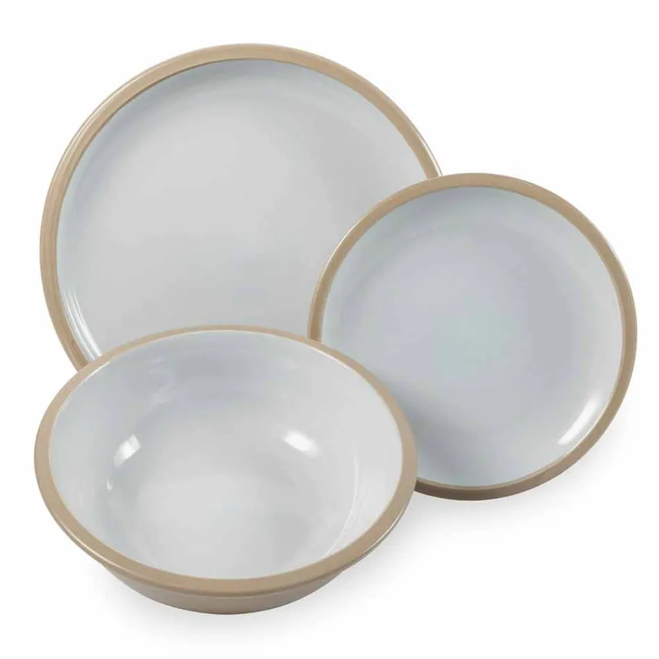 Vendosja e darkave vendosni pllaka me ngjyra 18 Dizajn të plotë 18 copë - Osteria Viadurini