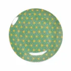 Shërbimi prej Porcelani dhe Gres Dinnerware 18 Piece Colored Design - Tropikal Viadurini