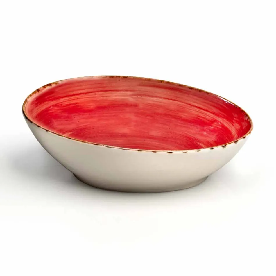 Seti i 16 enëve të dizajnit modern në gurë me ngjyra elegante - Simba Viadurini