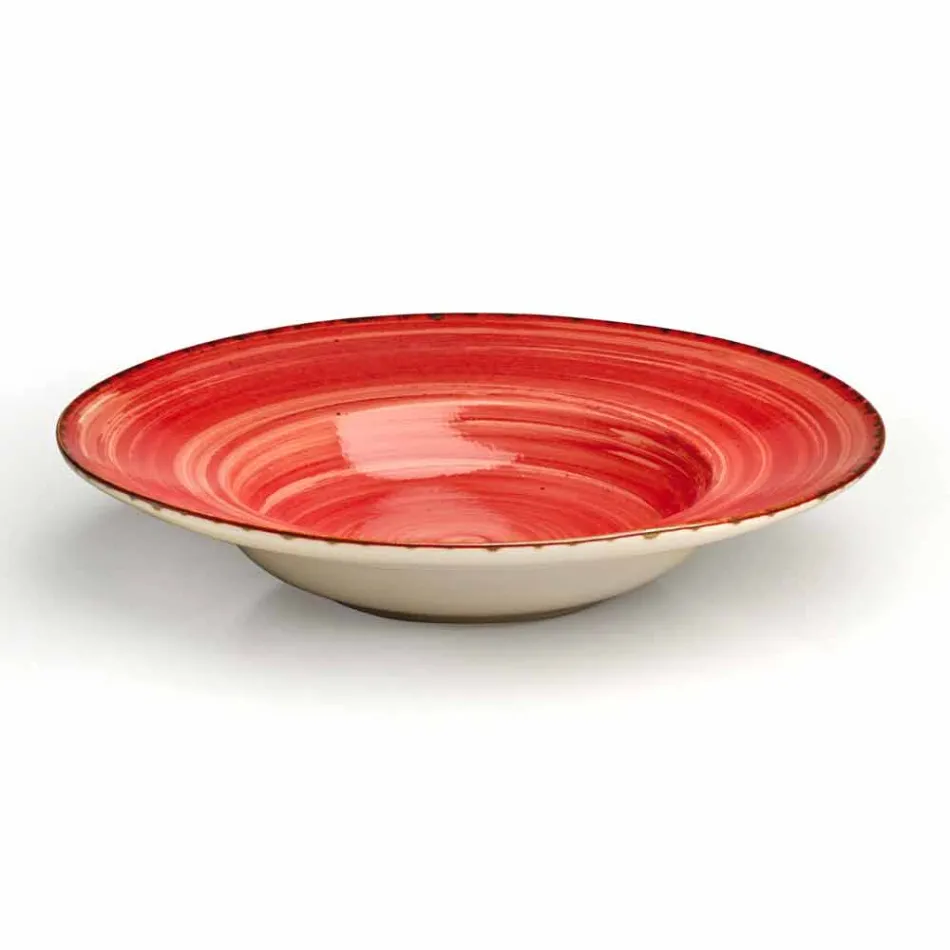 Seti i 16 enëve të dizajnit modern në gurë me ngjyra elegante - Simba Viadurini