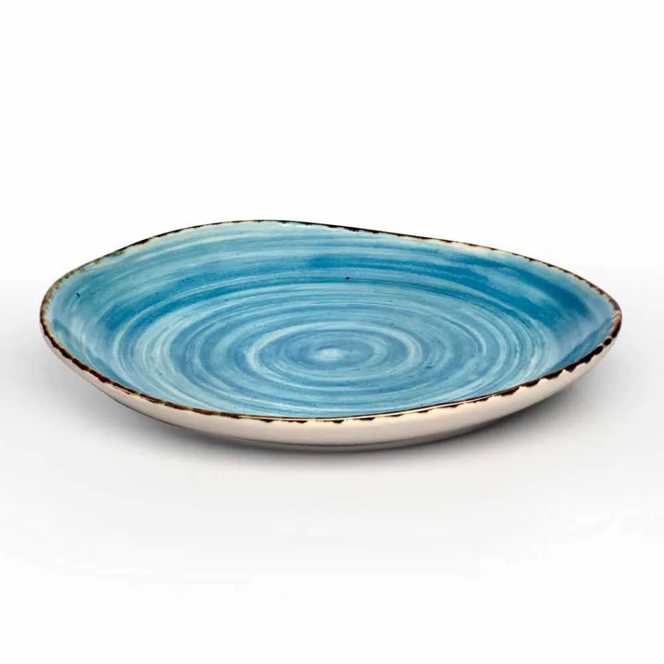 Seti i 16 enëve të dizajnit modern në gurë me ngjyra elegante - Simba Viadurini