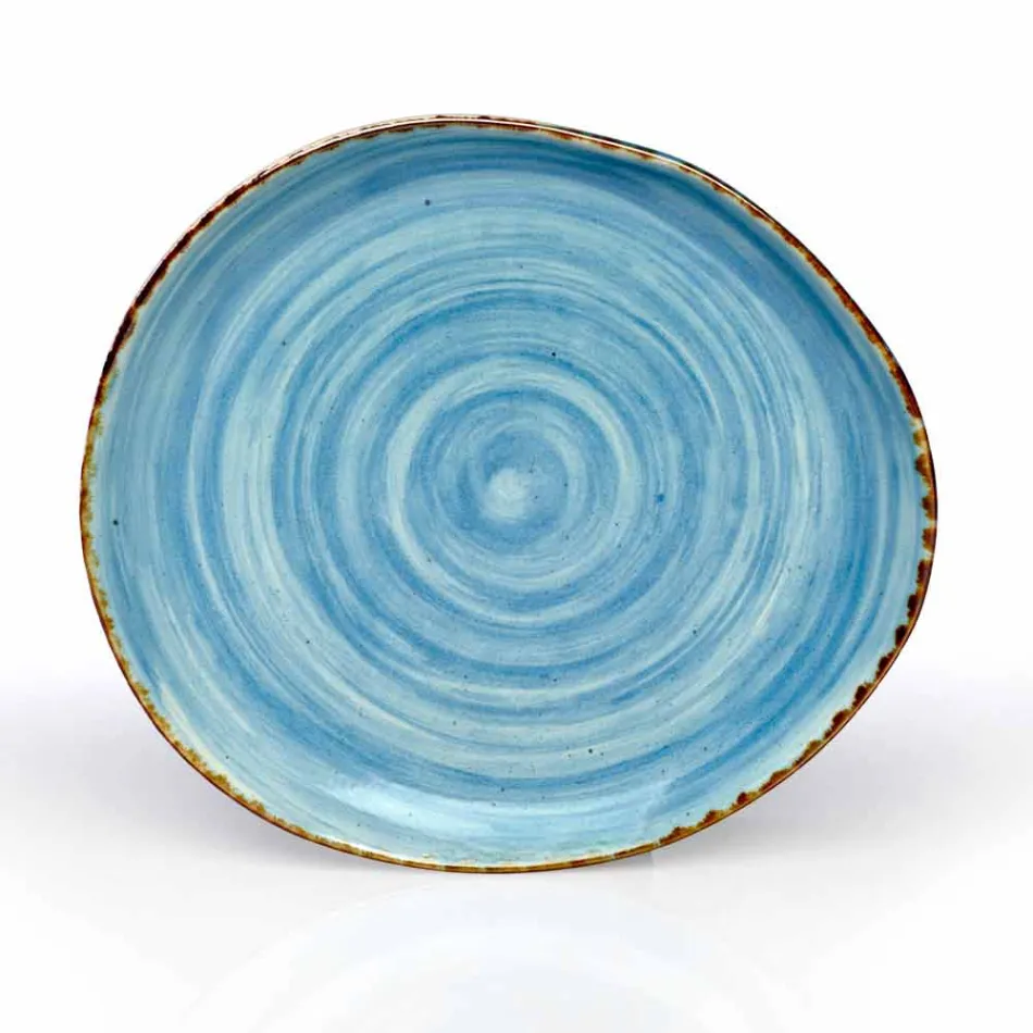 Seti i 16 enëve të dizajnit modern në gurë me ngjyra elegante - Simba Viadurini