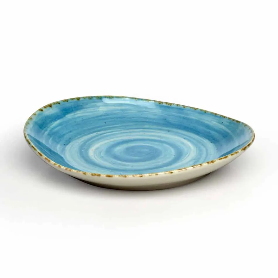 Seti i 16 enëve të dizajnit modern në gurë me ngjyra elegante - Simba Viadurini