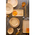 Shërbimi i Pllakave të Parave të 12 copave në gurë me ngjyra të dizajnit modern - Simba Viadurini